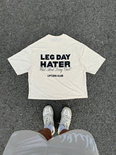 Oversized “Leg Day Hater” Gym T-Shirt for Men & Women